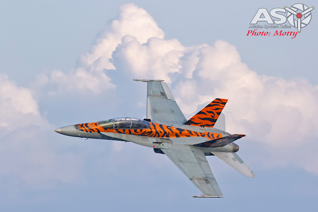 Mottys-2OCU 2019 Tiger Special FA-18B Hornet A21-116-00118-ASO