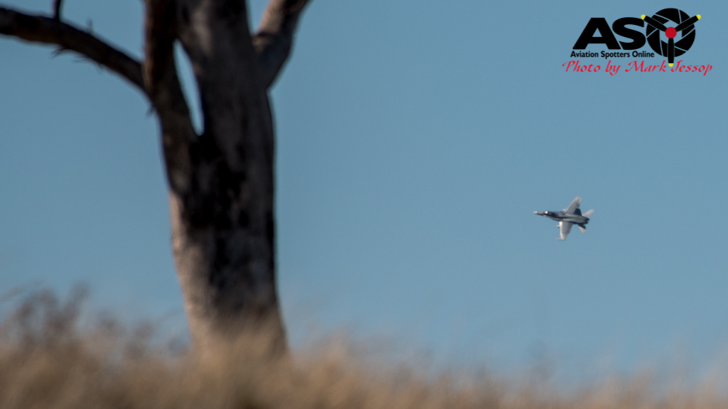 F/A-18B Hornet low level Western Airspace 