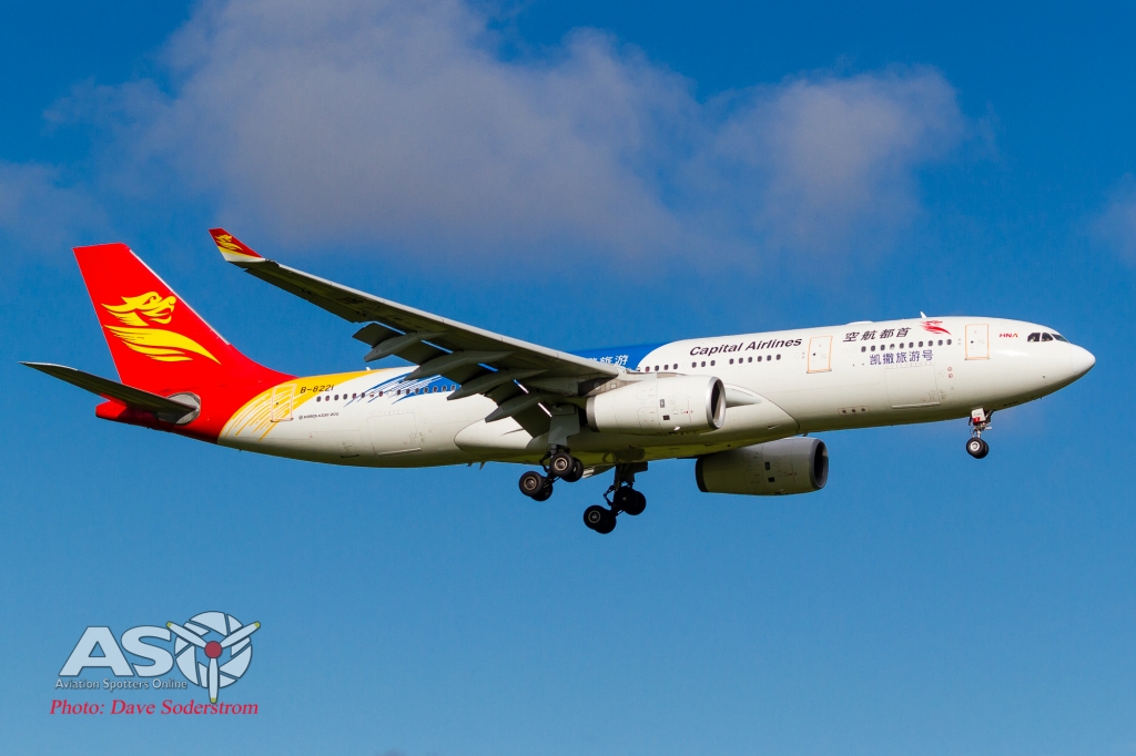 B-8221 Airbus A330-243 Beijing Capital Airlines ASO (1 of 1)