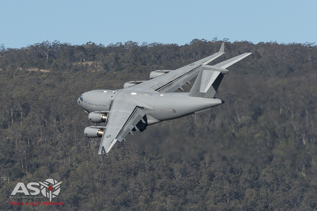 2019 Australian International Airshow RAAF Boeing C-17A Globemaster III