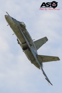 F/A-18A Hornet A21-16 77SQN RAAF Bathurst 1000 Sunday 2016.