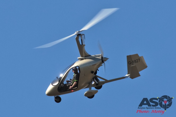 Mottys Gyrocopter G-1827 0001 HVA 2015
